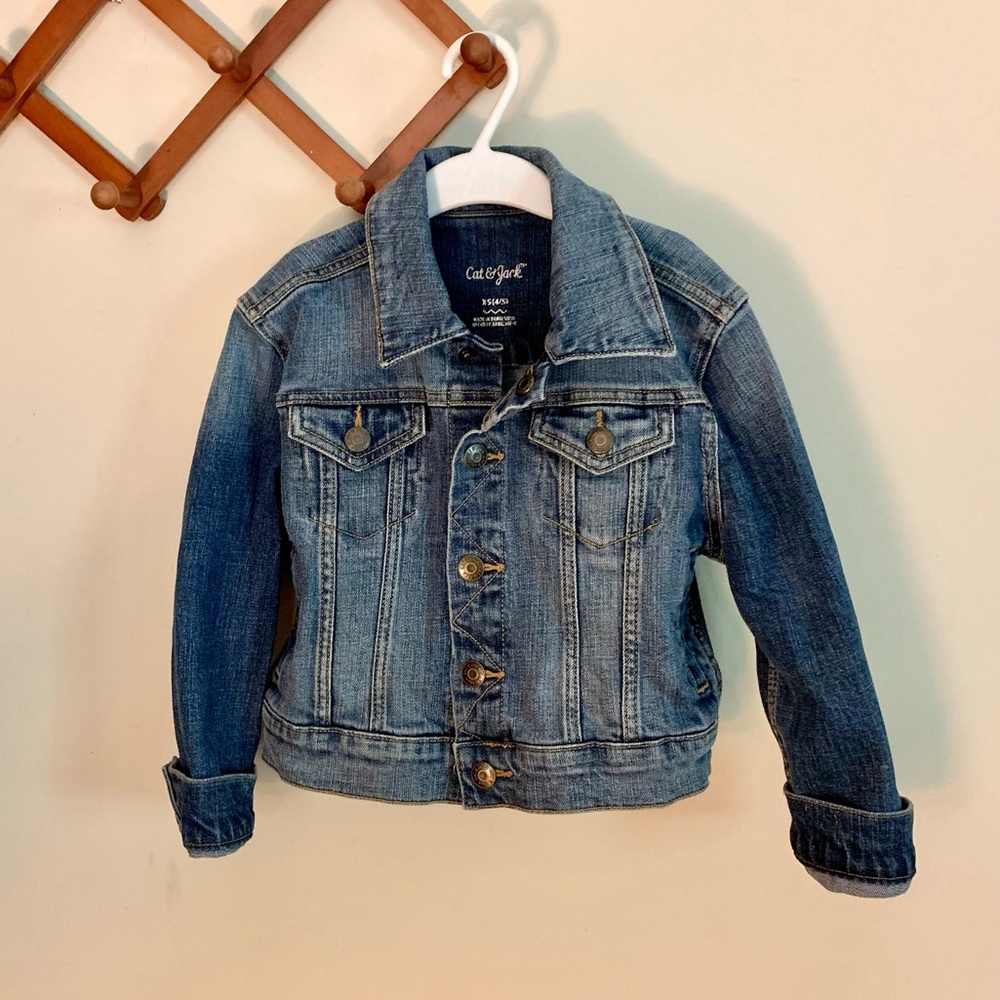 Like New Cat& Jack Denim Jacket